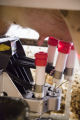 Robotic milking parlor on a dairy farm in Stearns County.