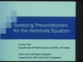 Recent progress on efficient solution of the Helmholtz equation