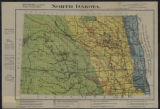 Official state map, and preliminary geologic and economic map of North Dakota