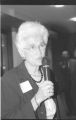 Sharron Steinfeldt speaking at the JHSUM dedication of the Kaplan Family History Center at the Sabes JCC. Minneapolis, Minnesota.