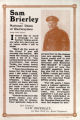 Sam Brierley : of the National Union of Railwaymen : writes from France: : "... we'll do the work at the front if yo