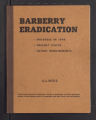 Barberry Eradication. Progress reports by states. Barberry Eradication Campaign, Illinois. (Box 11, Folder 22)