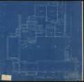 Frank Mapes Residence, Basement Floor Plan