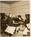 Conducting the radio orchestra