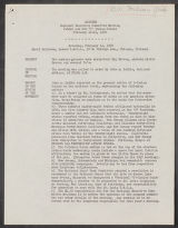 Indian Guides. National Longhouse. National Longhouse Executive Committee, 1950-1959 (Box 15, Folder 21)