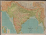 Bartholomew's Map of India