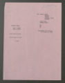 Correspondence and reports, 1960 (Box 6, Folder 8)