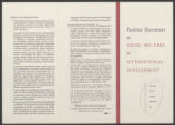 General and Administrative. Assemblies and Conferences. National Social Welfare Assembly, folder C, 1962-1968 (Box 31, Folder 21)