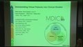 Incorporating simulated virtual patient outcomes as prior information in medical device clinical trials