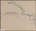 Plano del Río "Ucayali" : desde la boca del Río "Pachitea" hasta su confluencia con el Río "Marañón" formando el Río "Amazones" y parte de este hasta "Iquitos"