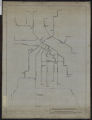 Map of horse car lines prior to construction of electric tracks in 1890