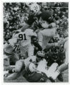 Football Game, Michigan versus Minnesota with Jim Carter (#34) carrying the ball