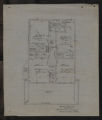 Residence for L. W. Claude, Second Floor Plan