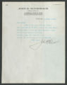 Letter to Johnny, from John B. McCormack, September 12, 1914