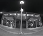 Marshall Performing Arts Center at night