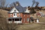 Cold Brook Farm house, near Cold Spring Brook and the city of Zumbro Falls, Minnesota.