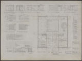 Prince of Peace Lutheran Church for the Deaf: Plan and Interior Elevations: Sheet 3