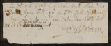 John Smith Journal 31, Supplementary Texts. Receipt, 1773-10-22
