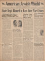 The American Jewish World, Volume 33, Number 23, February 2, 1945