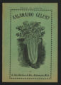 Kalamazoo Celery by G. Van Bochove & Bro., 1886