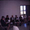 Men and women at the Jewish Community center for Leisure League, St. Paul, Minnesota