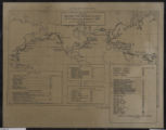 [Outline map of the world] : route round the world flight