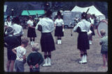 Scottish band at agriculture show near Akaroa