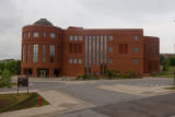 Exterior of Kathryn A. Martin Library from drive