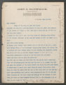 Letter to Johnny, from John B. McCormack, May 29, 1912