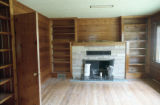 A fireplace at the Retreat Center at UMD