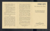 Publications. Pamphlets. The American Plan, for Concerted Action on the Part of the National & Allied Agencies to Stamp Out VD. (Box 171, Folder 09)