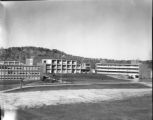 Distant view of buildings on upper UMD campus