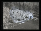 Rocky shoreline and islands on Lake Superior