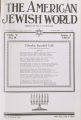 The American Jewish World, Volume 5, Number 8, June 1, 1917