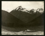 Hermit range from foot of Great Glacier