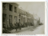 Official photographs taken on the British western front: British YMCA in a town just behind the line