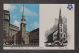 Old South Meeting House—Now and Then, Boston, Mass.