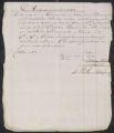 Receipt, Marceille sugar sold at Amsterdam