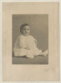 Portrait of David Hartley as a baby