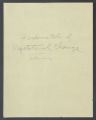 Publications, Manuscripts, Articles, Reprints and Reviews by William S. Cooper. Fundamentals of Vegetational change (Box 1, Folder 18)
