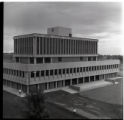 The finished Administration Building on the University of Minnesota Duluth campus shortly after construction