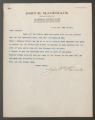 Letter to Johnny, from John B. McCormack, May 6, 1910