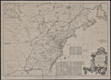 The Mitchell map of the British and French dominions in North America, 1755