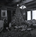 Glensheen's Formal Living Room decorated for Christmas
