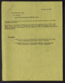 Legal and Protective Measures. Field Reports. Paul M. Kinsie Correspondence. (Box 106, Folder 06)