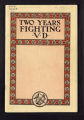 Relations with Other Organizations. United States Public Health Service. Two Years Fighting VD. (Box 132, Folder 14)