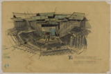 Guthrie Theater: Preliminary Sketch of Stage and House: Scheme E