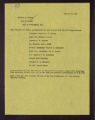 Personnel. Field Representatives. William J. Petrus, Correspondence. (Box 056, Folder 10)