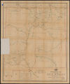 Post route map of the territory of New Mexico showing post offices with the intermediate distances and mail routes in operation on the 1st of June, 1900