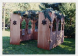 Outside, right side of sukkah, Rochester, Minnesota